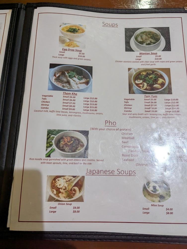 Thai Jasmine Cuisine Red Curry